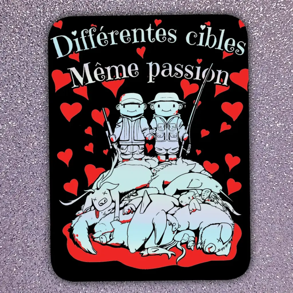 Sticker chasse et pêche