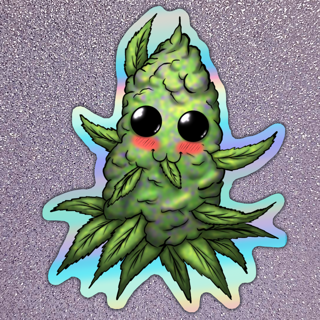 Sticker Bud-y (Holographique)