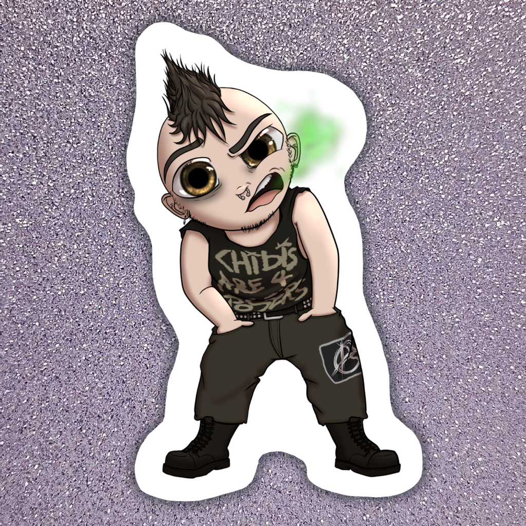 Sticker Kerm Chibi (Mini)