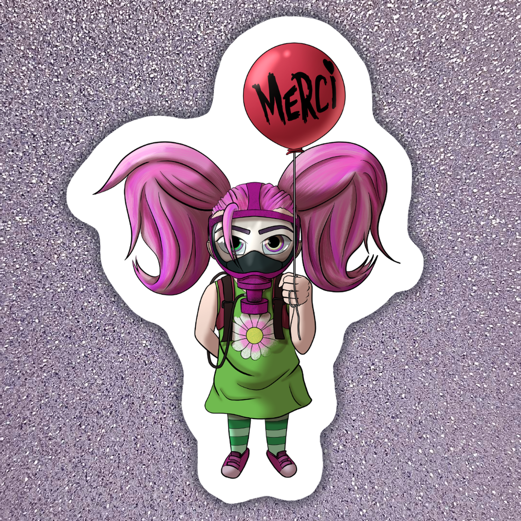 Sticker Merci (Mini)