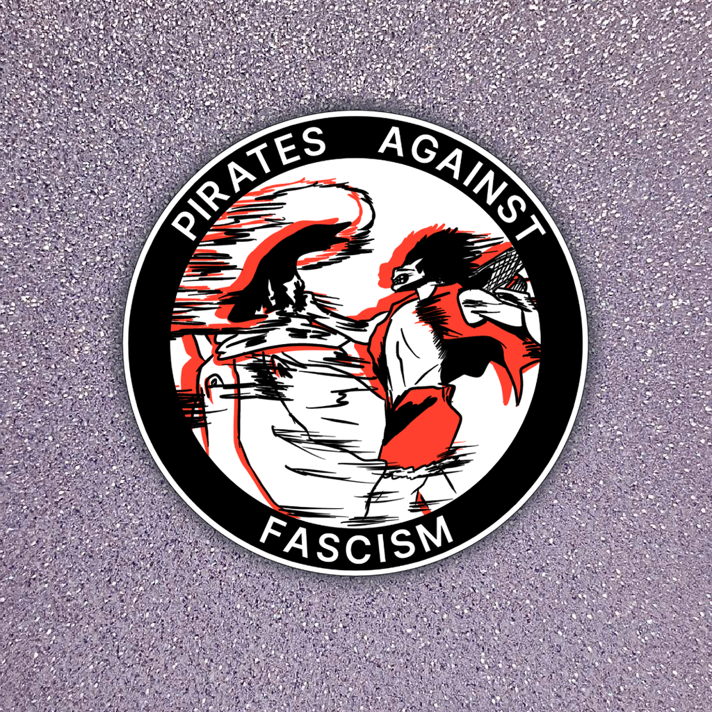 Sticker One Piece Antifa (Mini)