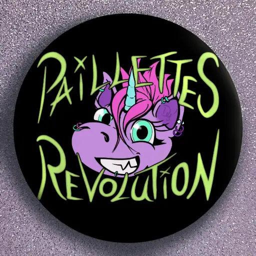 Pins paillettes & Revolution