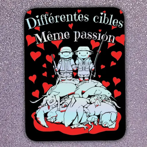 Sticker chasse et pêche